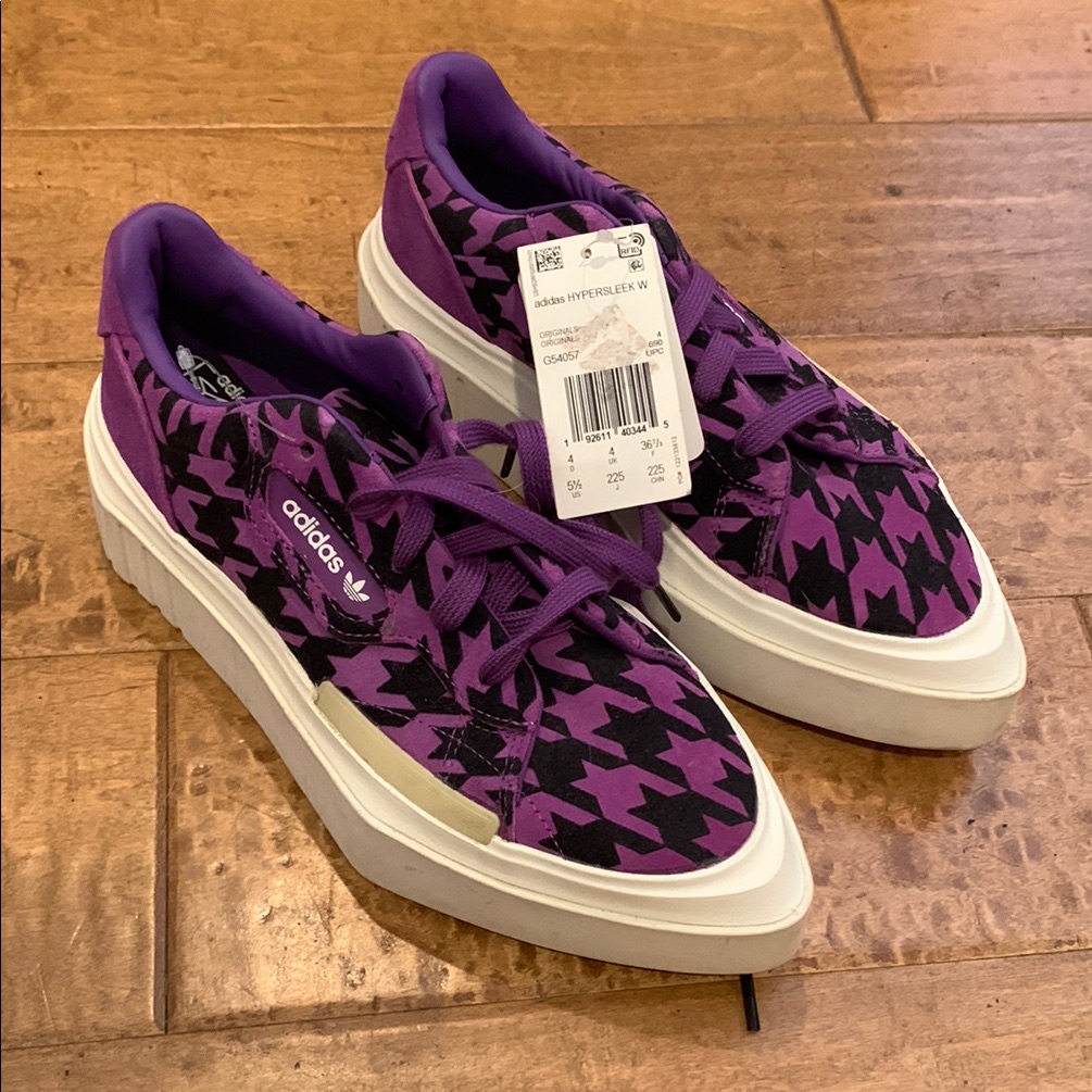 New And Unused Adidas Women's Purple Sneakers